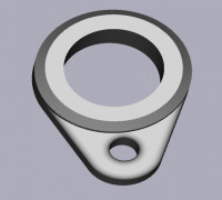 DF65 boom part 3D model
