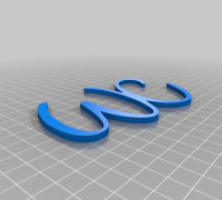 WC Schild 3D model