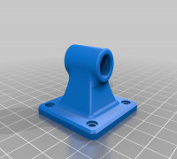 Bowden holder for FlyingBear Ghost 4/4S/5 3D model