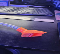 Aquarium Suction scraper 3D model