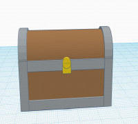DnD chest 3D model