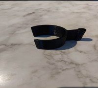 Vacuum hose holder (Nilfisk Select) 3D model