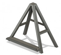 Easel Frame 3D model