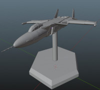 S-32 Fighter 3D model