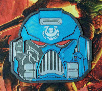 Space Marine coaster 3D model