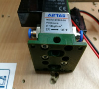 Ventilträger / valves holder 3D model