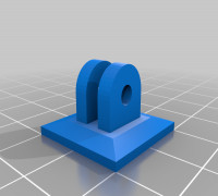 Adjustable/Rotating Mount for Raspberry Pi Camera V2/V2.1 3D model