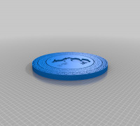 Michigan Cribbage Board 3D model