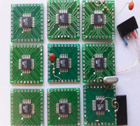 Arduino mass production adapter 3D model
