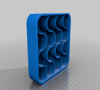 D battery holder 3D model