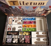 TILETUM Boardgame Organizer 3D model