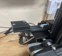 Creality Runout Sensor offset mount 3D model