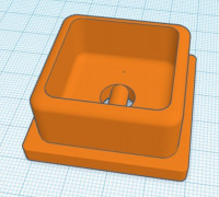 Traeger Grease Spout Plug 3D model
