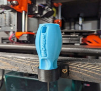 NoClogger Tool Holder Wall Mount 3D model
