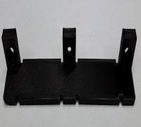 Cableholder 20x20 Profile 3D model