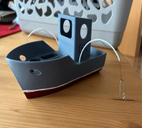 Boat Desk Organizer 3D model