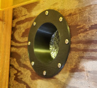 Mount for 3" Duct 3D model