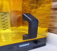 Handle with Captured Hex Nut 3D model