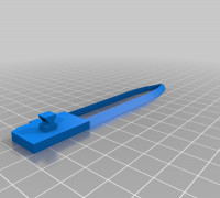 Dull TPU Blade 3D model