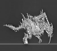 Space bug dominator queen 3D model