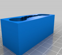 Fursuit teeth negative 3D model