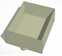  Drawer for pc bay 3D model