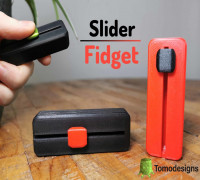 Slider Fidget 3D model