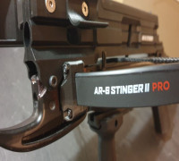 Quick release bow attachment for AR-6 Stinger 2 3D model