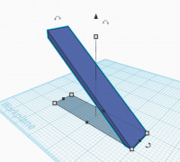 overhang/adhesive test 3D model