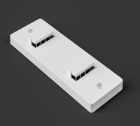 Unifi PoE Adapter Mount 3D model