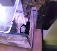 Aquarium thermometer holder 3D model