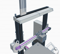 Ender3 Triple LED Light Bar 3D model