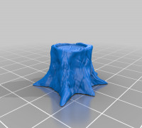 Tree Stump A 3D model