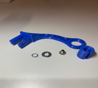 Ender 3 V2 Improved Top Filament Guide 3D model