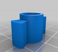 Hex Bit Small Magnetic Handle Grip 3D model