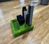USB SD and MicroSD holder 3D model