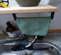 Dish Cloth holder 3D model