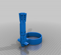 Light Saber Cup Handle  3D model