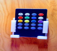 Leds remote support 3D model