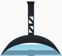 Headphone stand 3D model