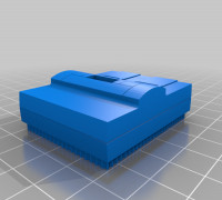 SNES USB Holder 3D model