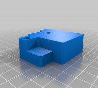 Neptune 2 BMG Sensor Holder 3D model