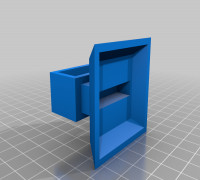 Logitech C270 mount for QB-4W 3D model