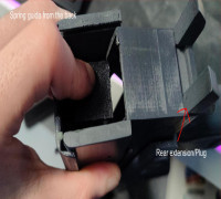 Additional parts for fully printable PM-9 3D model