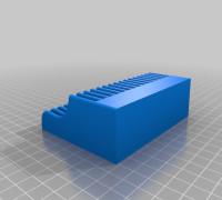 Hanging Utility Blade Holder 3D model