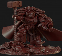 Chapter Master Tu'Shan 3D model