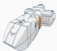 Retribution Carrier Class Dropship 3D model