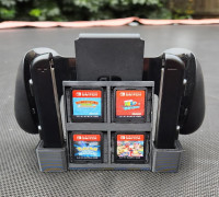 Nintendo Switch Accessory Holder 3D model