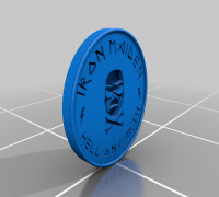 Iron Maiden Coaster 3D model