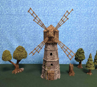 The Abandoned Windmill 3D model